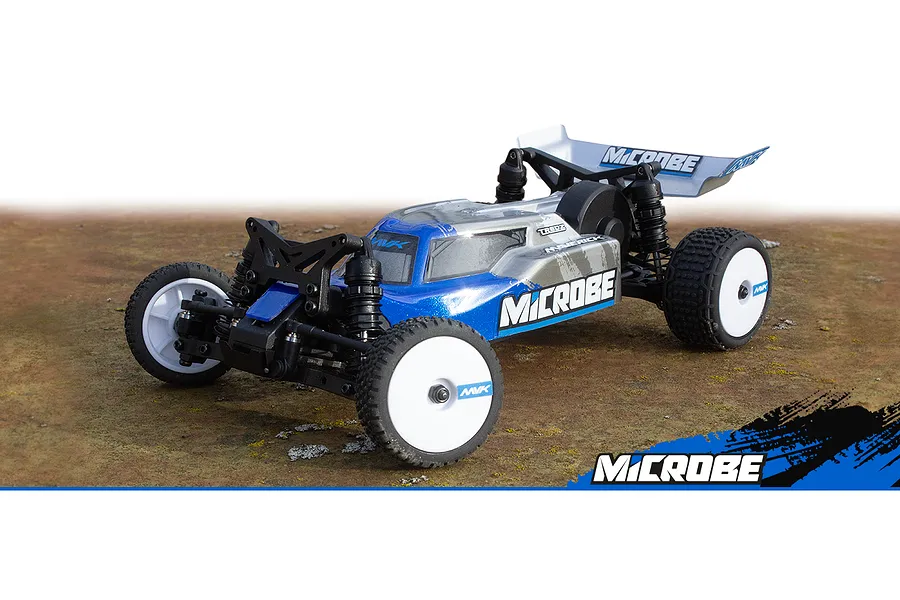 Maverick MiCROBE RC Buggy Electric 2WD 1/24 Scale RTR - Blue image 137952
