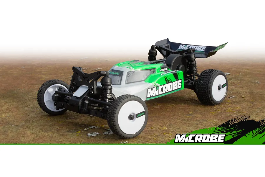 Maverick MiCROBE RC Buggy Electric 2WD 1/24 Scale RTR - Green image 137965