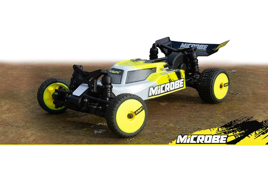 Maverick MiCROBE RC Buggy Electric 2WD 1/24 Scale RTR - Yellow image 137969