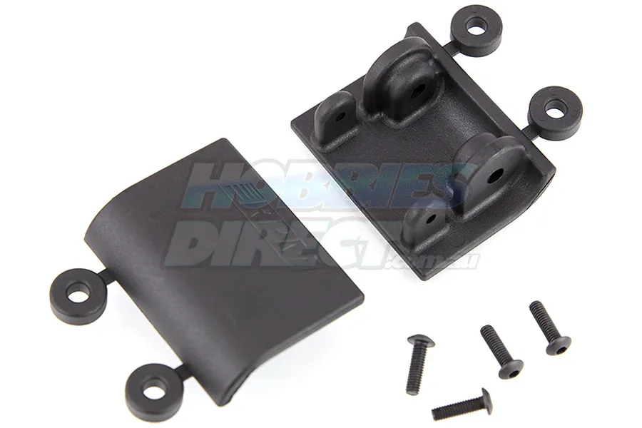 RPM Black Baja Shock Skid Plates 2Pcs image 13812