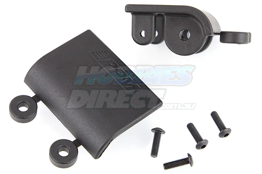 RPM Black Baja Shock Skid Plates 2Pcs image 13813