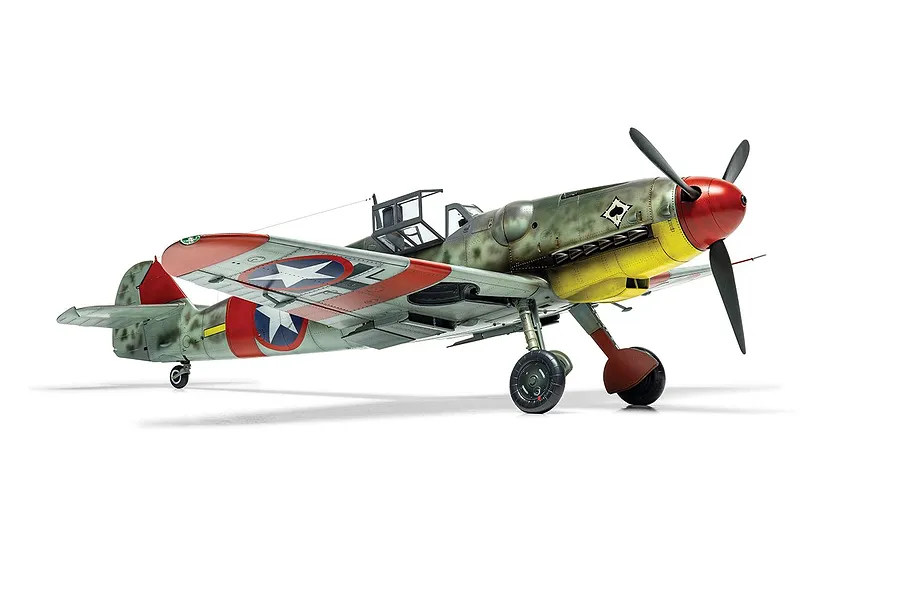 Airfix 1/24 Messerschmitt Bf109G-5/G-6 Fighter Scaled Plastic Model Kit image 138155