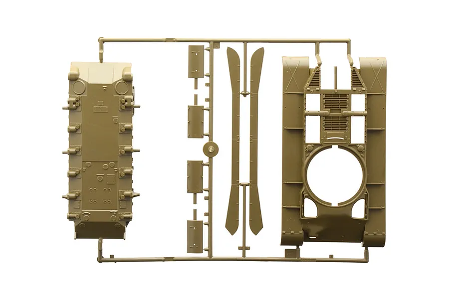 Italeri 1/35 M47 Patton Medium Tank Scaled Plastic Model Kit image 138237