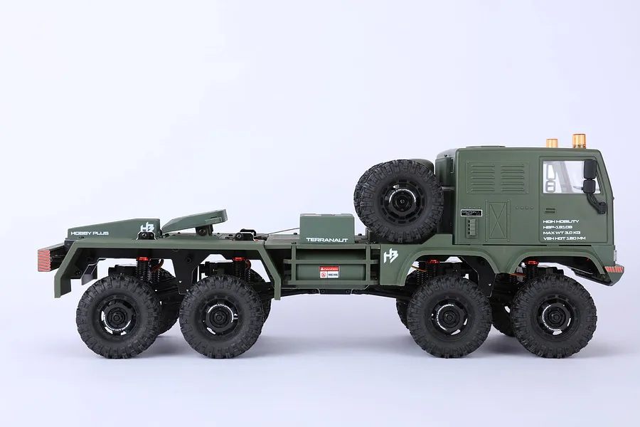 Hobby Plus CR-18P Terranaut 8X8 AWS RC Rock Crawler Electric 8WD 1/18 Scale RTR - Green image 138620
