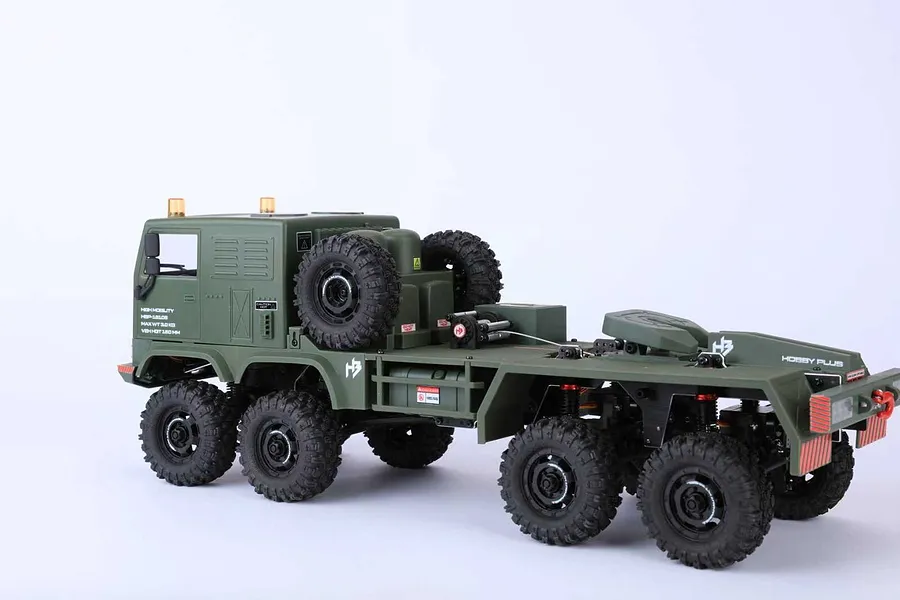 Hobby Plus CR-18P Terranaut 8X8 AWS RC Rock Crawler Electric 8WD 1/18 Scale RTR - Green image 138621