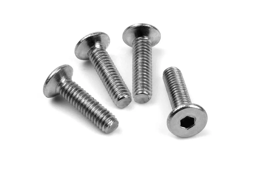 Maverick 2.6x10mm Fine Thread Countersunk Screws 4Pcs image 138631