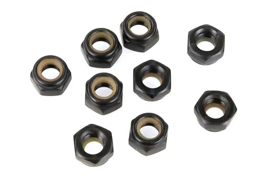 HSP 5mm Steel Nyloc Nuts 10Pcs image 13865