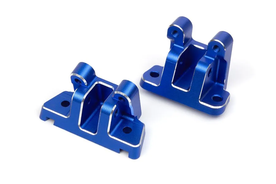 Maverick Aluminium Front and Rear Shock Tower Braces 2Pcs - Blue image 138690
