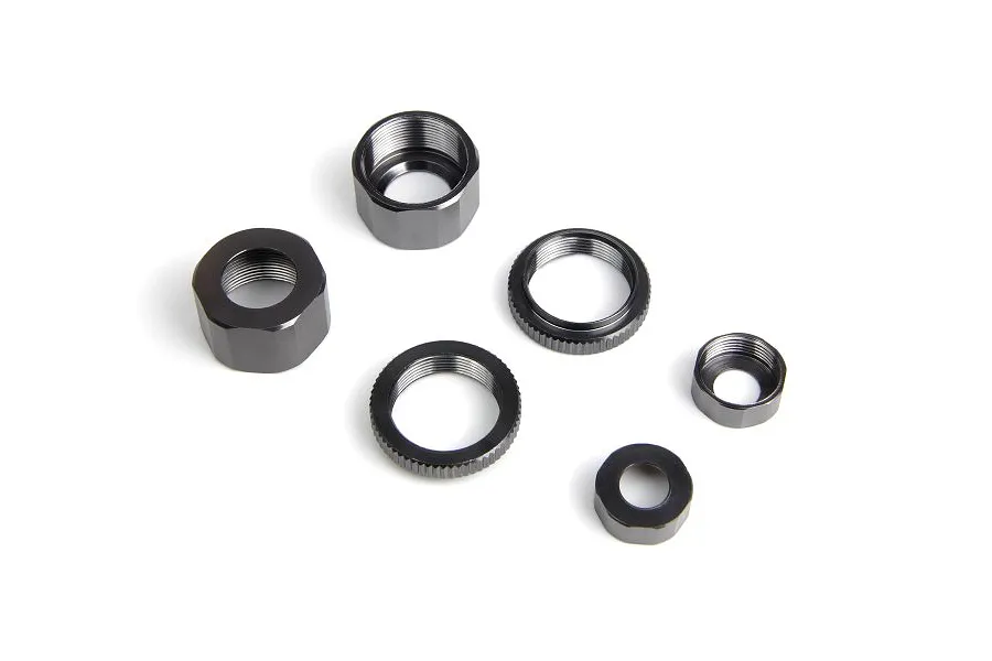 Maverick Aluminium Shock Cap Set - Grey image 138714