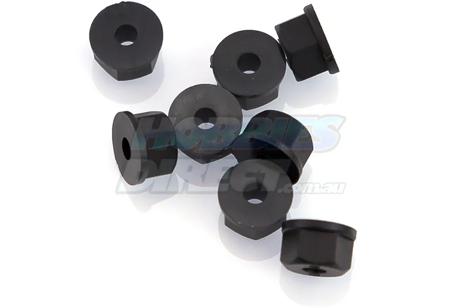 RPM Black 3.5mm Nyloc Nuts 8Pcs image 13873