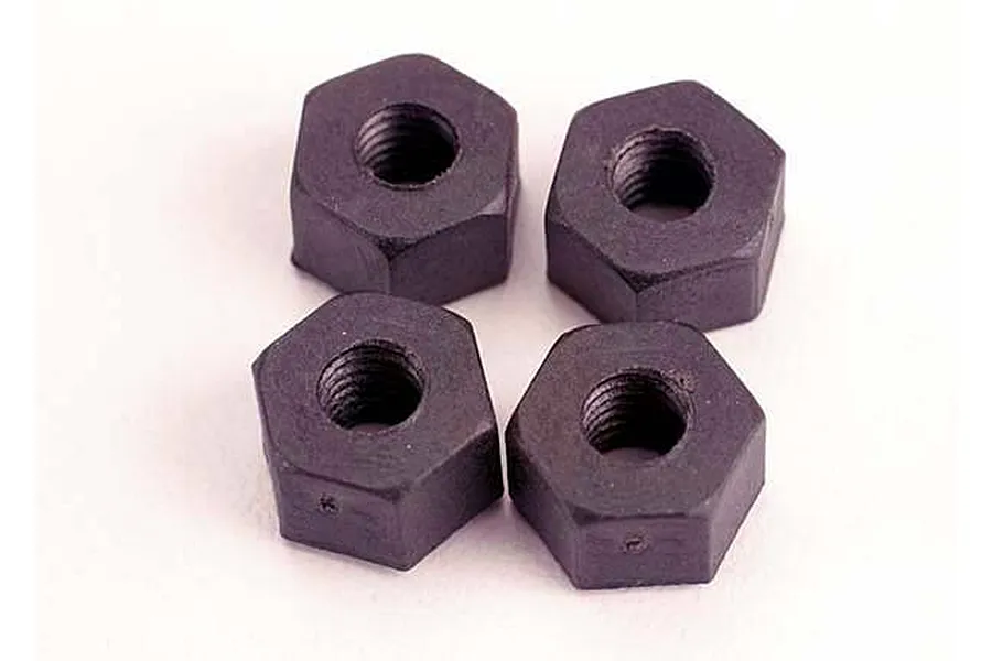 RPM Black 4mm Nyloc Nuts 8Pcs image 2