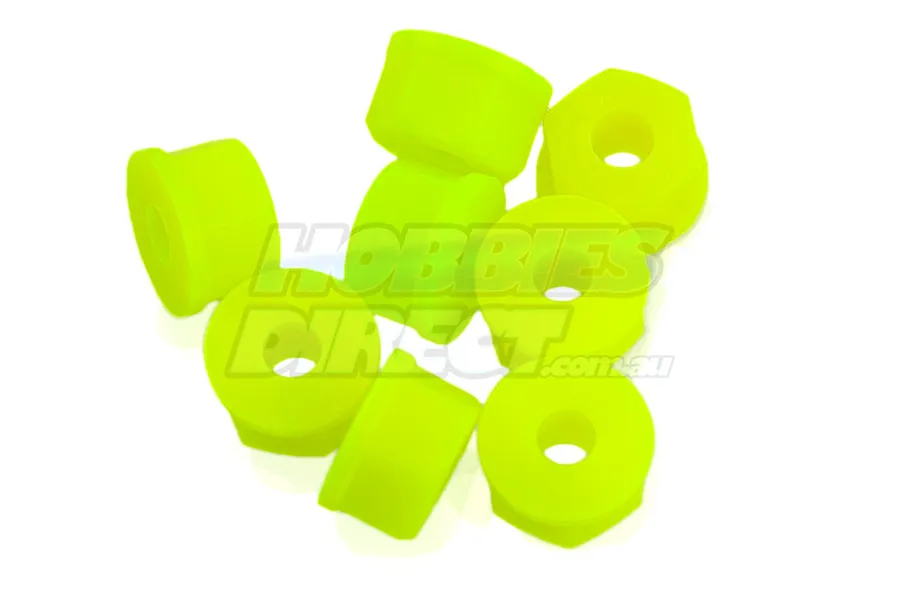 RPM Yellow 4mm Nyloc Nuts 8Pcs image 13880