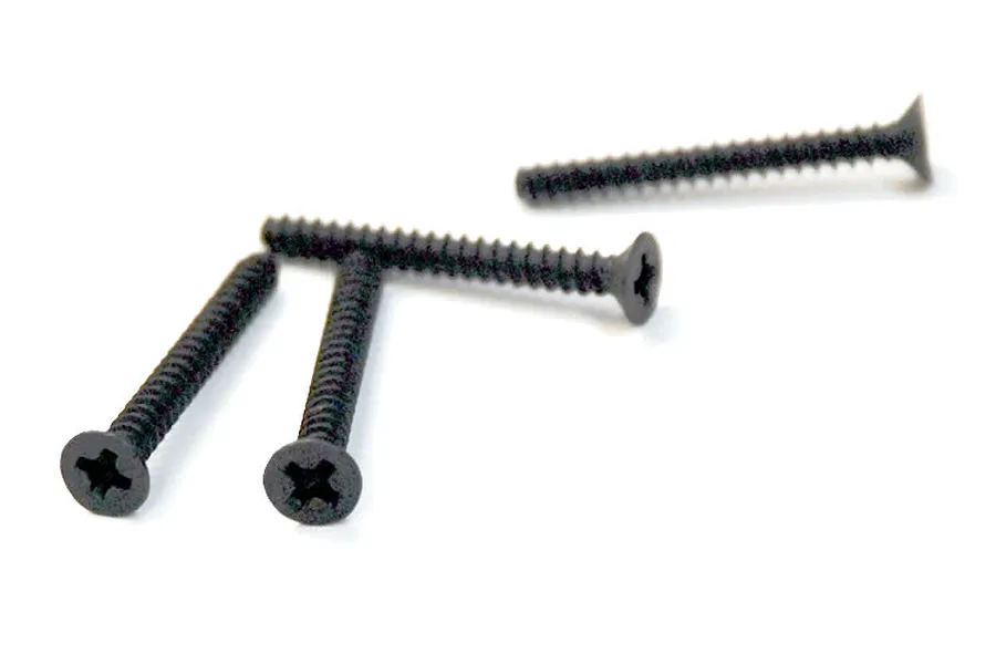 HSP 3x25mm Coarse Thread Countersunk Head Screws 4Pcs image 13888