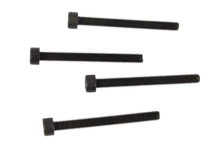 HSP 3x30mm Fine Thread Cap Head Screws 4Pcs image 13889