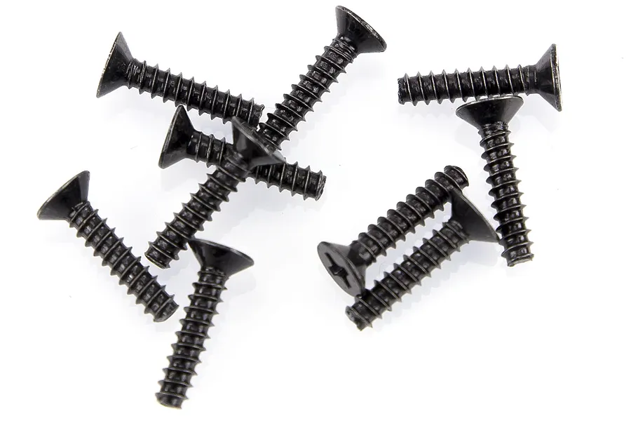 HSP 3x14mm Coarse Thread Countersunk Head Screws 10Pcs image 13892