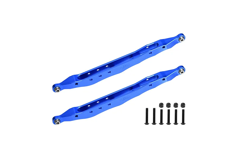 GPM Aluminium Rear Lower Trailing Arms 2Pcs - Blue image 139043