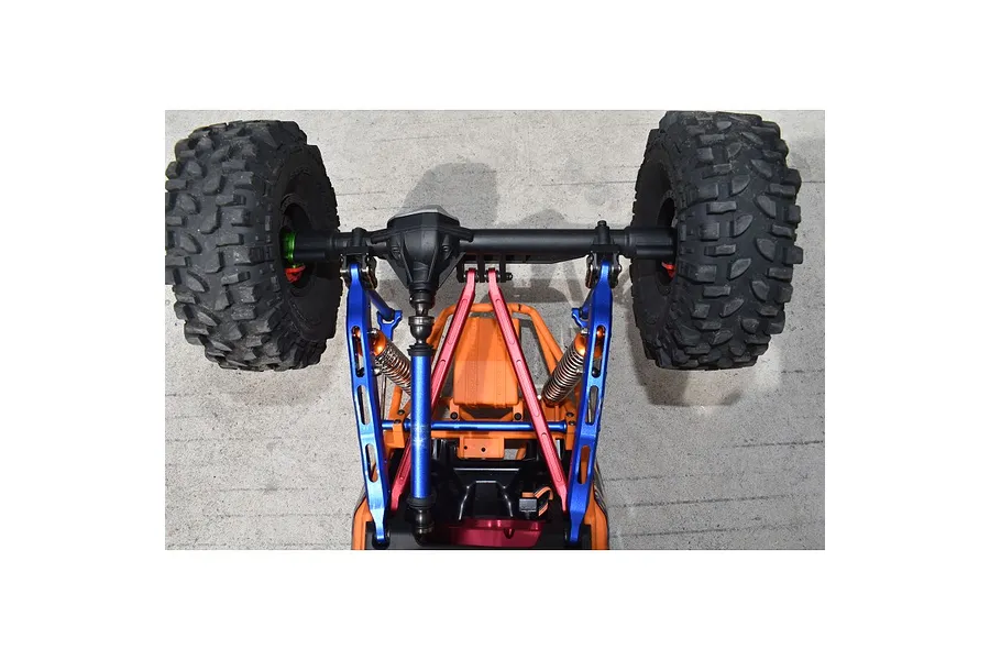 GPM Aluminium Rear Chassis Linkages 2Pcs - Blue image 4