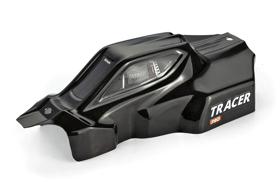 Atrek 1/10 Tracer Pro Buggy Painted Body Shell - Stealth Black image 139108