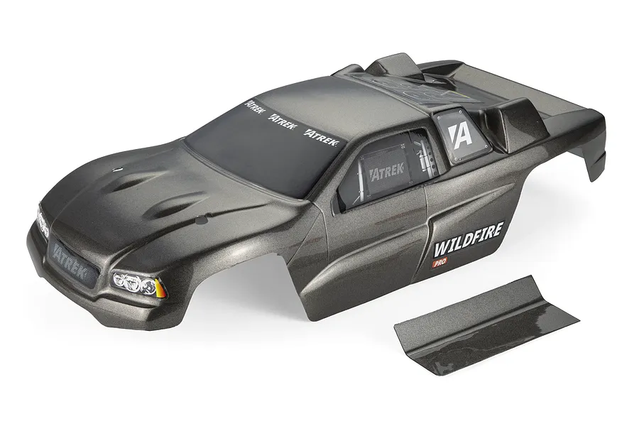 Atrek 1/10 Wildfire Pro Stadium Truck Painted Body Shell - Carbon image 139116