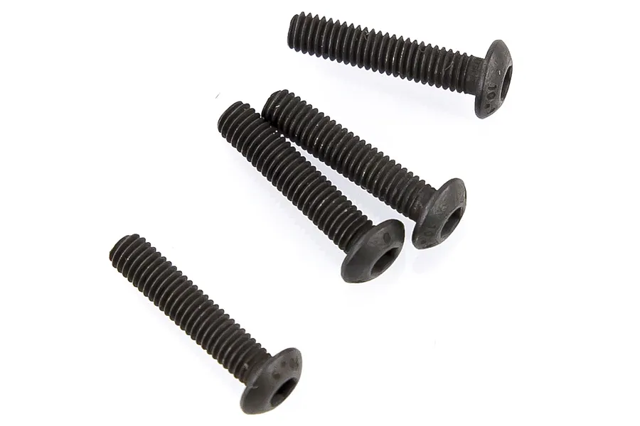 HSP 3x14mm Fine Thread Button Head Screws 4Pcs image 13913
