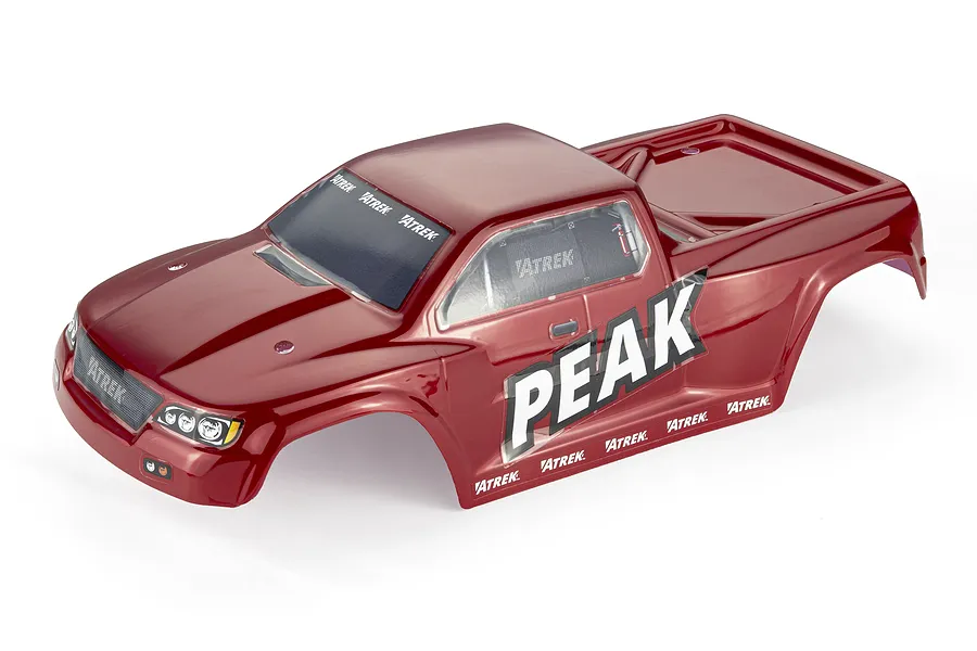 Atrek 1/10 Peak Painted Body Shell - Red image 139141