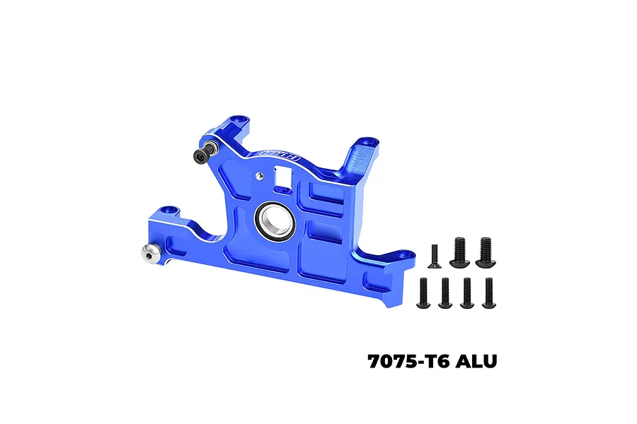 GPM Aluminium Motor Mount with Bearing - Blue image 139164