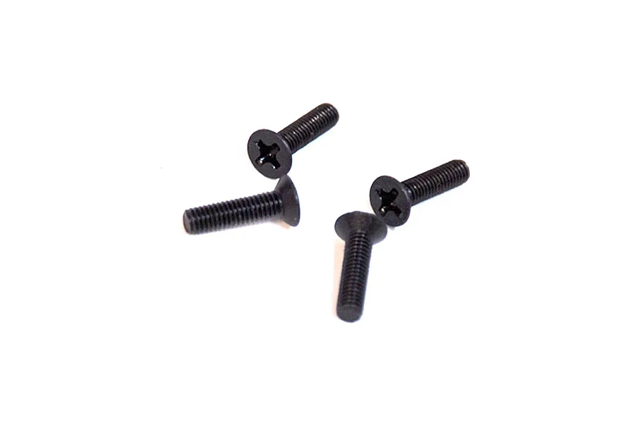 HSP 3x25mm Coarse Thread Binder Head Screws 6Pcs image 13918