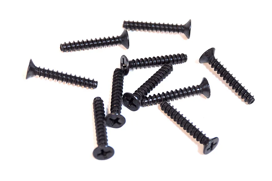 HSP 4x25mm Coarse Thread Countersunk Head Screws 4Pcs image 13923