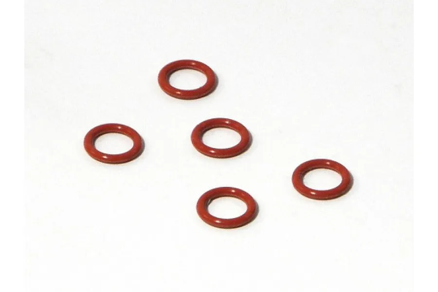 HPI 4.5x6.6x1.05mm Silicone O-Rings 5Pcs image 13925