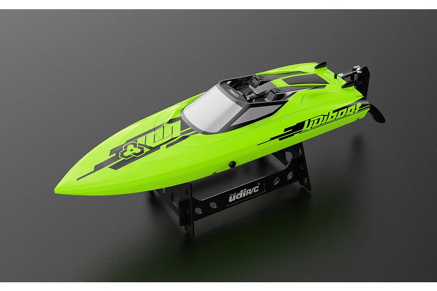 UDI 17&amp;quot; Xiphactinus Deep-V RC Speed Boat - Green image 139246