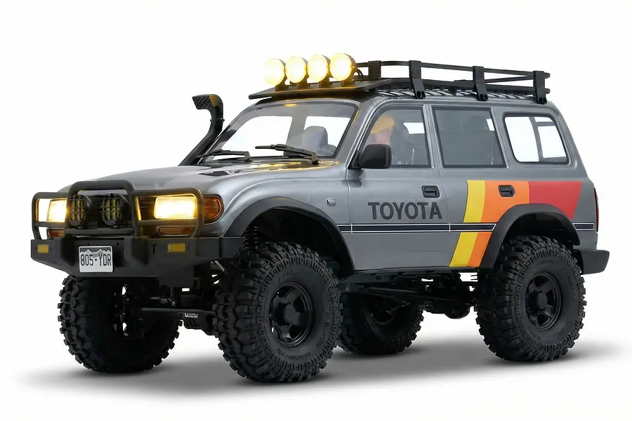 FMS FCX10 LC80 Toyota Land Cruiser RC Rock Crawler Electric 4WD 1/10 Scale RTR image 139377