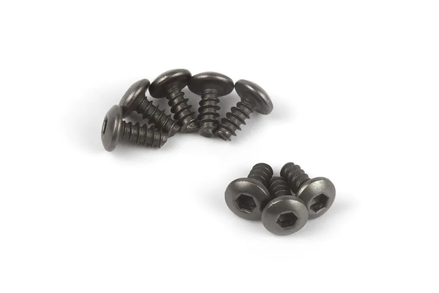 Maverick 2.6x6mm Fine Thread Button Head Screws 8Pcs image 1