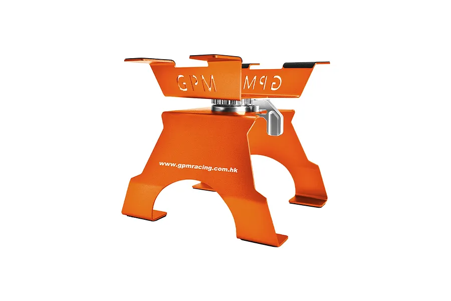 GPM Aluminium Large RC Car/Truck Stand - Orange image 139508