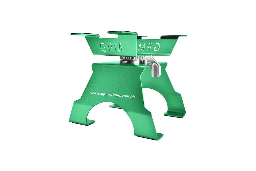 GPM Aluminium Large RC Car/Truck Stand - Green image 139509