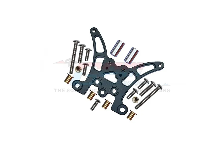 GPM Aluminium Rear Shock Tower - Black image 1