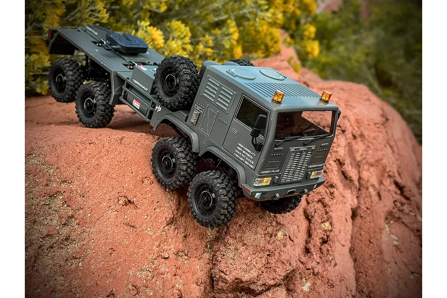 Hobby Plus CR-18P Terranaut 8X8 AWS RC Rock Crawler Electric 8WD 1/18 Scale RTR - Green image 139557