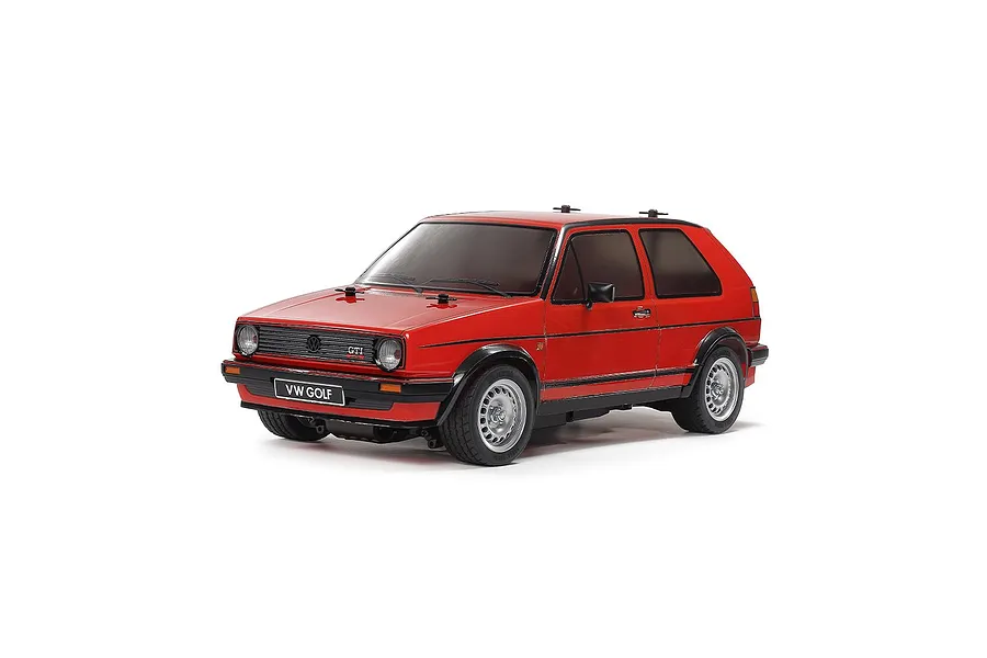 Tamiya MB-01 Volkswagen Golf II GTI 16V RC Car Electric 2WD 1/10 Scale Kit - Red Limited Edition image 139563