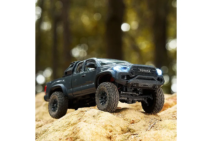 FMS FCX24M Toyota Tacoma RC Rock Crawler Electric 4WD 1/24 Scale RTR - Grey image 139604