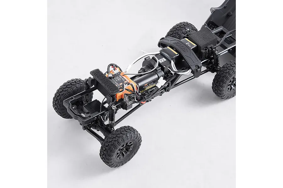 FMS FCX24M Toyota Tacoma RC Rock Crawler Electric 4WD 1/24 Scale RTR - Red image 139620