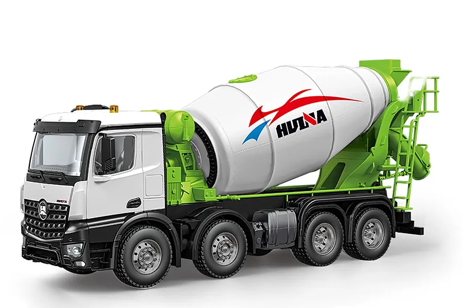 Huina Cement Mixer Truck RC Construction Vehicle Electric 4WD 1/14 Scale RTR image 139724