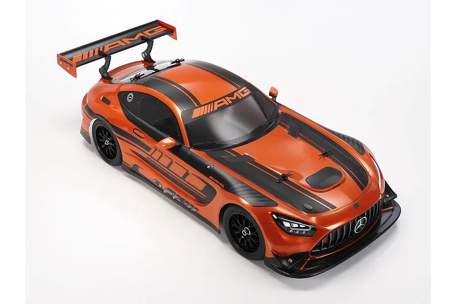 Tamiya TT-02 Mercedes-AMG GT3 EVO RC Car Electric 4WD 1/10 Scale Kit - Orange image 139821