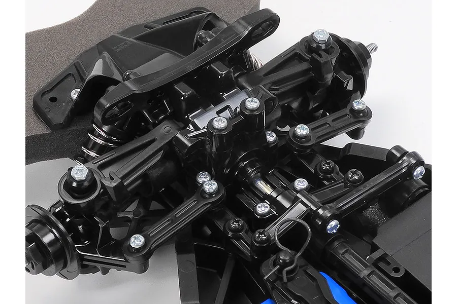 Tamiya TT-02 Mercedes-AMG GT3 EVO RC Car Electric 4WD 1/10 Scale Kit - Orange image 139828