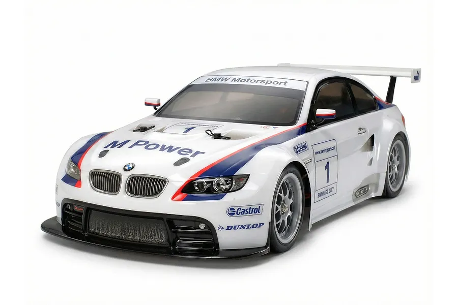 Tamiya TT-01E 2009 BMW M3 GT2 RC On Road Car Electric 4WD 1/10 Scale Kit image 139840
