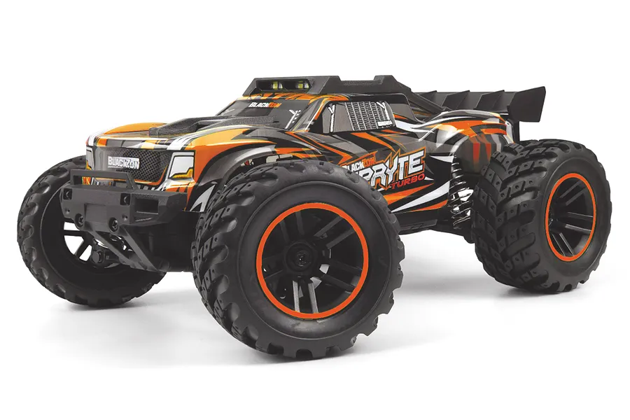 BlackZon Spryte ST Turbo RC Stadium Truck Electric Brushless 4WD 1/20 Scale RTR - Orange image 139854