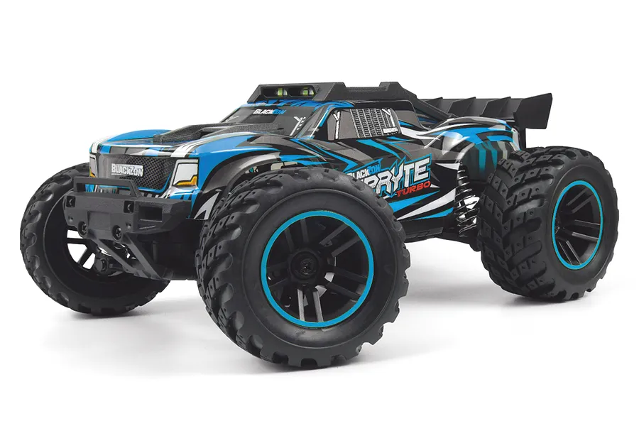 BlackZon Spryte ST Turbo RC Stadium Truck Electric Brushless 4WD 1/20 Scale RTR - Blue image 139855