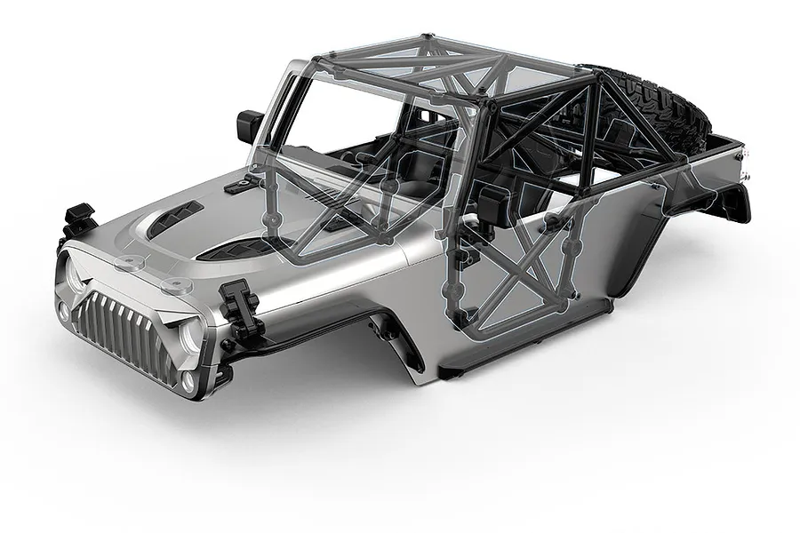 MJX RC Hyper Go FOC Plus RC Rock Crawler Electric Brushless 4WD 1/12 Scale RTR image 139859