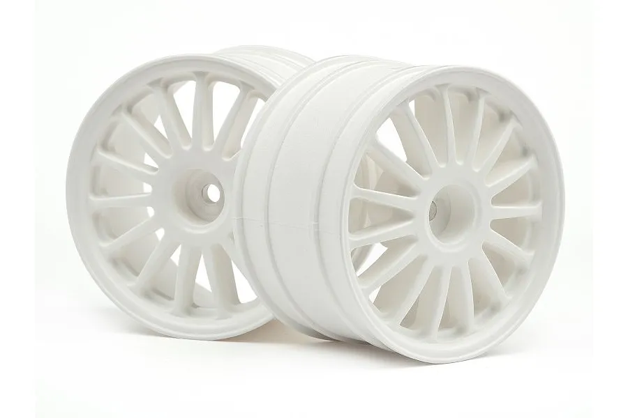 HPI 2.2&amp;quot; WR8 Tarmac Whites Rims 2Pcs image 13987