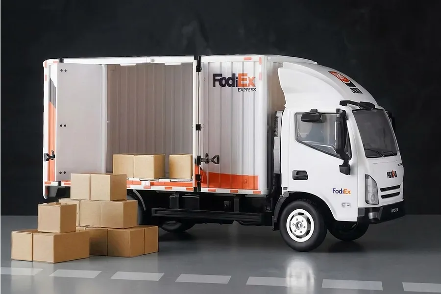 Huina 1524 RC Semi Truck Electric 2WD 1/18 Scale RTR image 139875