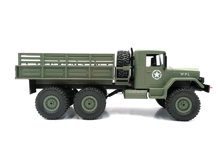 WPL B16 RC Rock Crawler Electric 4WD 1/16 Scale RTR - Green image 140030
