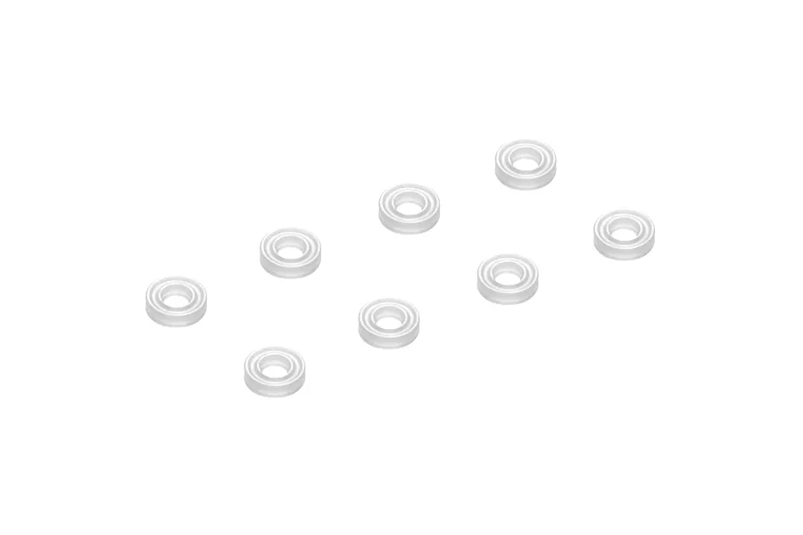 XRAY Silicone 3x2mm Pre-oiled X-Rings 8Pcs image 140132